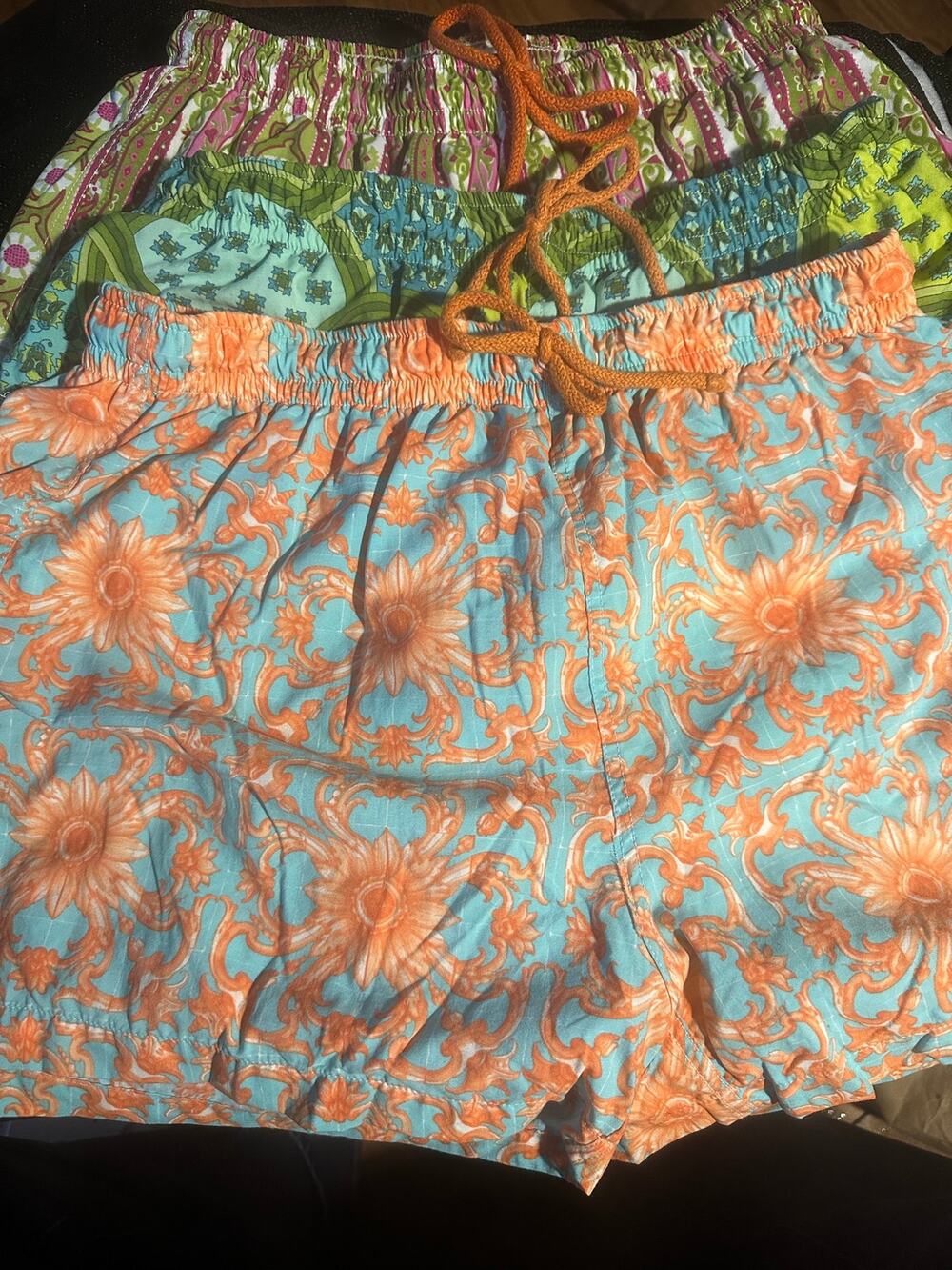 3 pair Kuhlman quick dry swim trunks